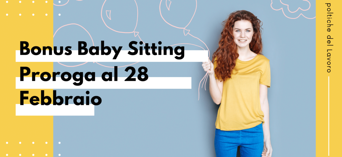 Bonus baby sitting: entro il 28 febbraio